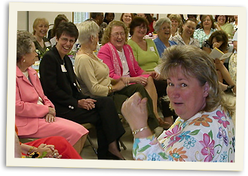 Our ladies love a good laugh Ladies Laughing